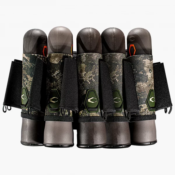 Carbon CC Harness 5 Pack Camo front view