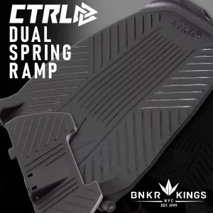 CTRL Dual Spring Ramp with BNKR KIngs logo