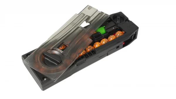 Eclipse CF20 Magazine 68cal Black loaded with paintballs