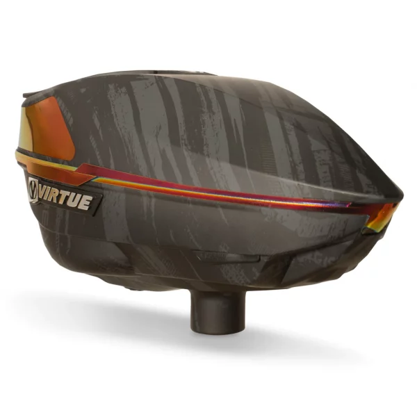 Paintball Virtue Spire IV Loader - Graphic Fire - Front View